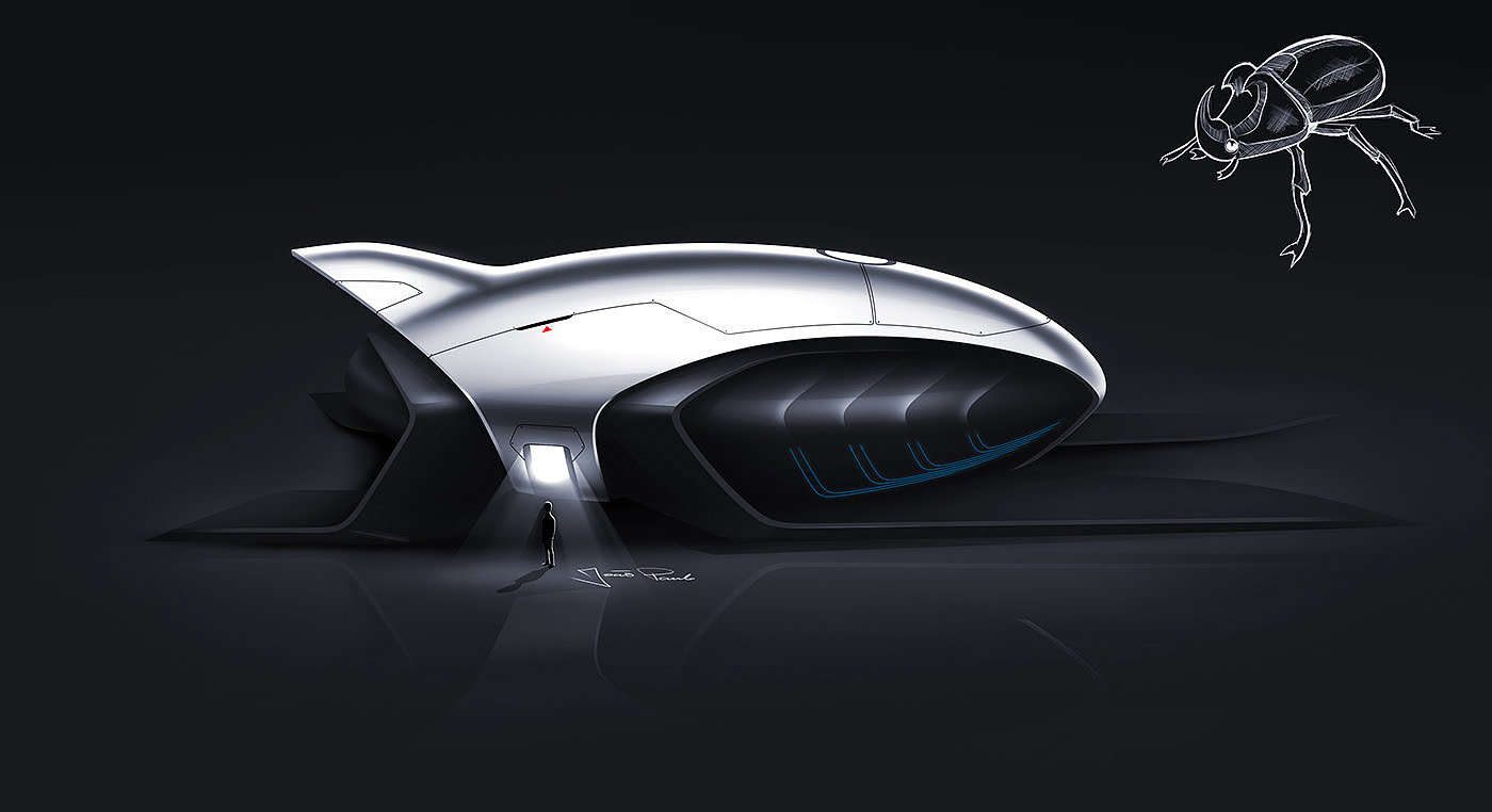 sketch，Automobile design，Render，