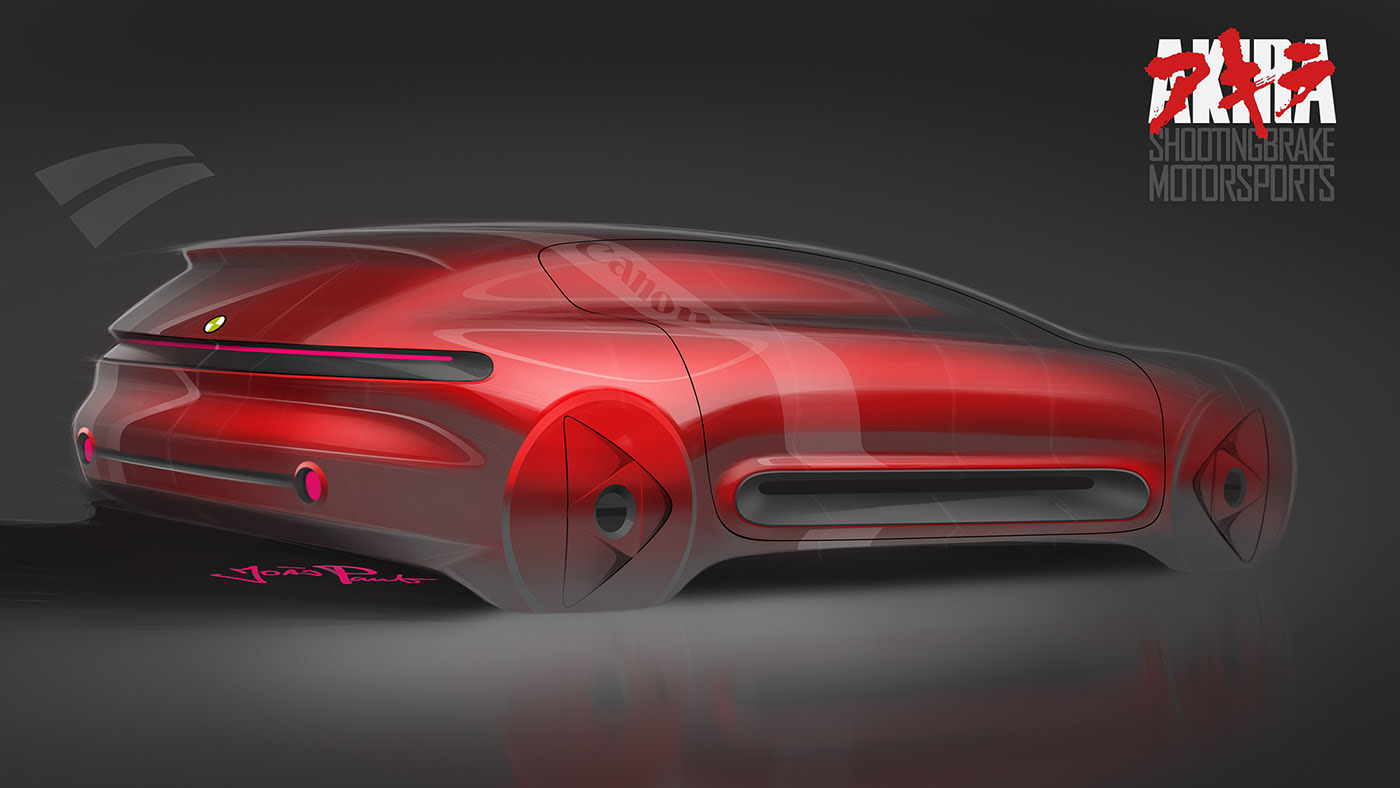 sketch，Automobile design，Render，