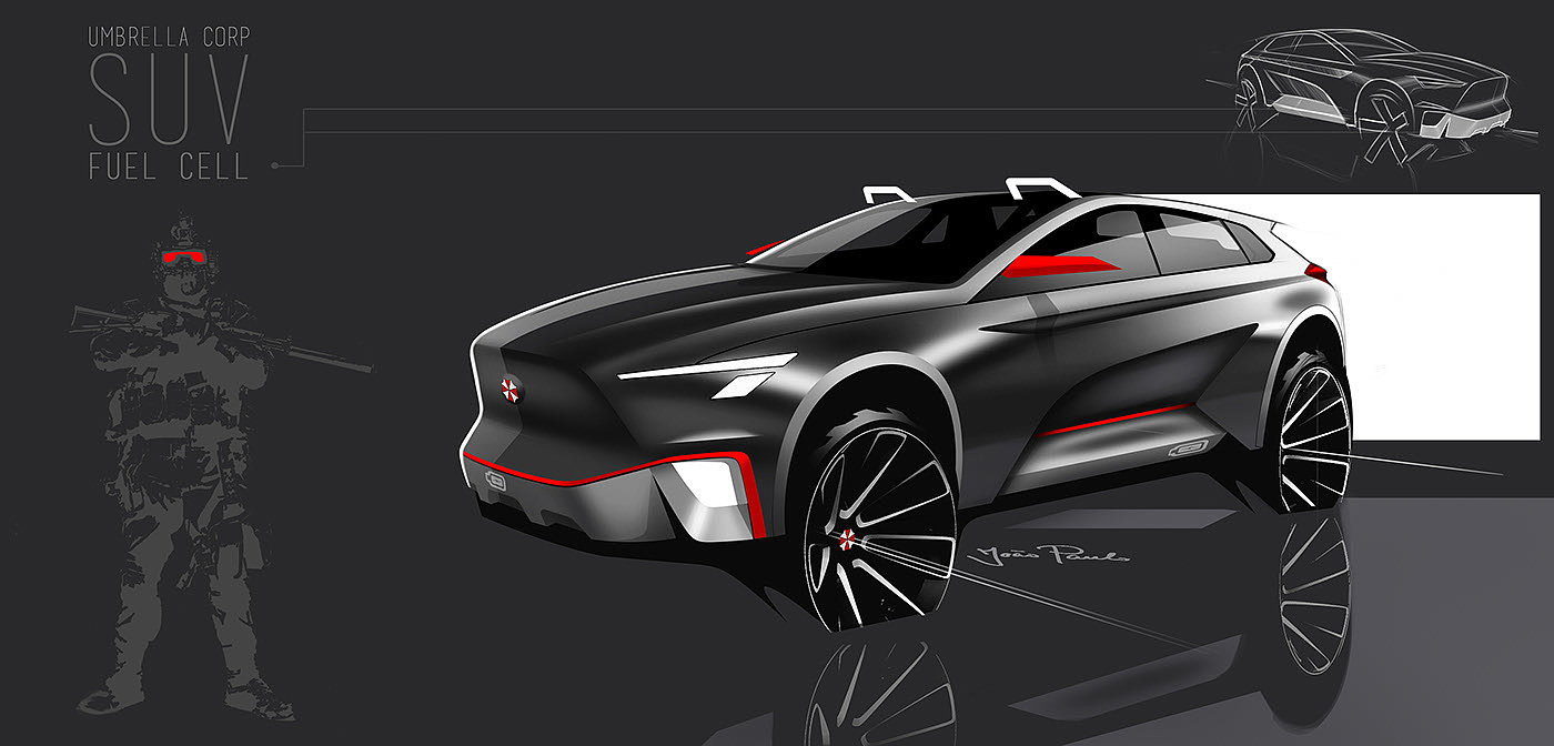 sketch，Automobile design，Render，