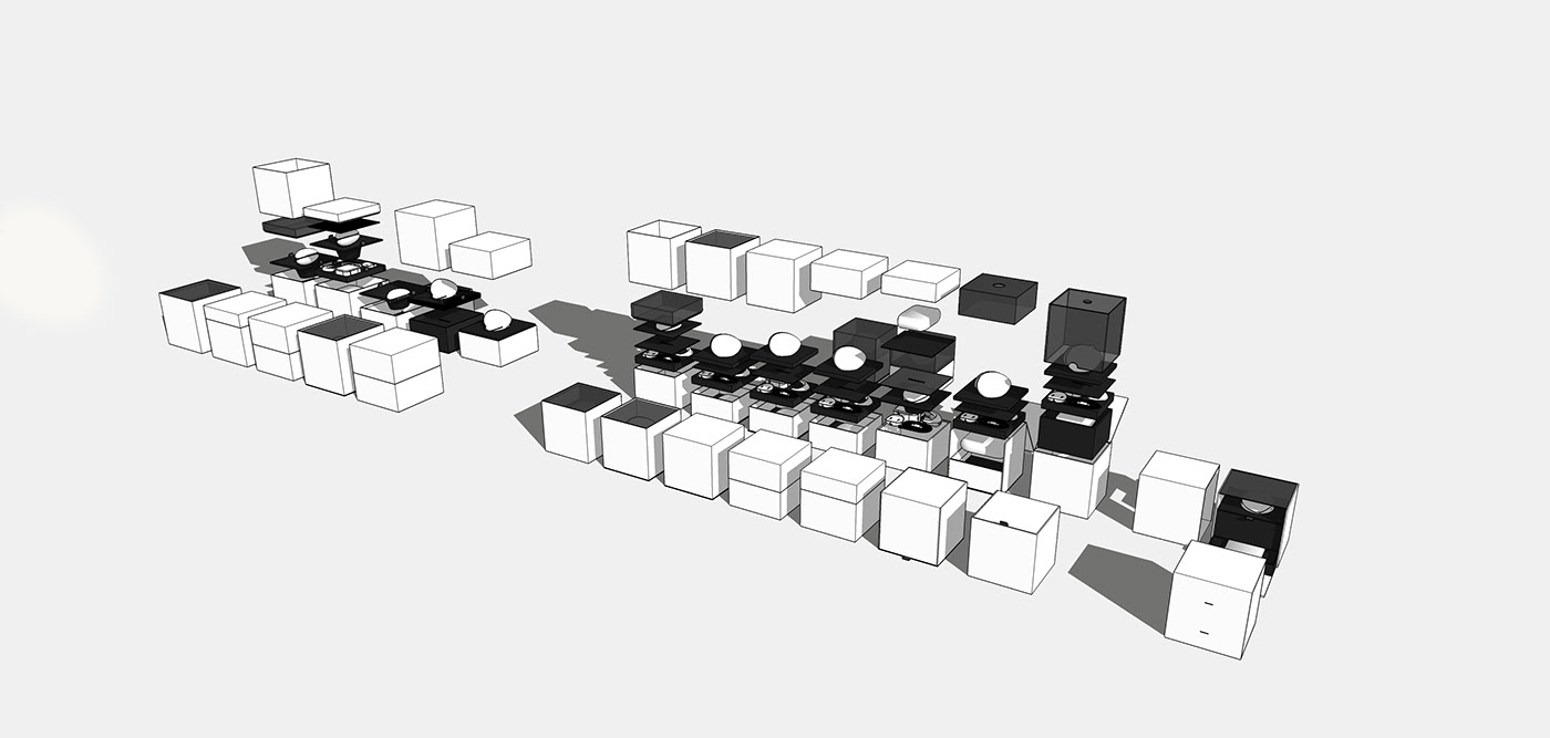 packing design，black，Bluetooth headset，