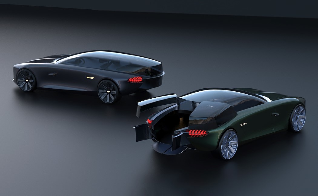 Sports car，luxurious，conceptual design，Bentley centanne，