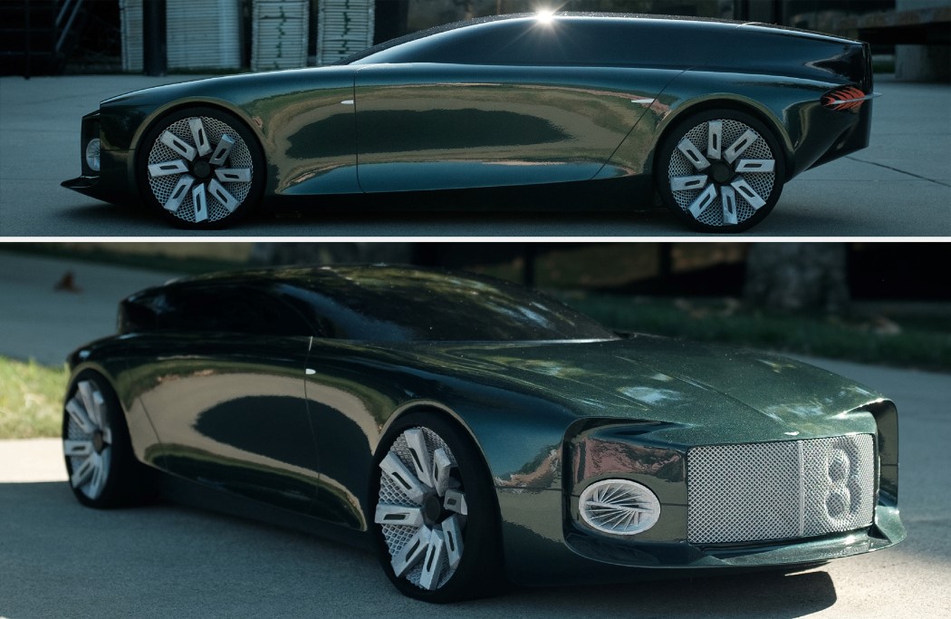 Sports car，luxurious，conceptual design，Bentley centanne，