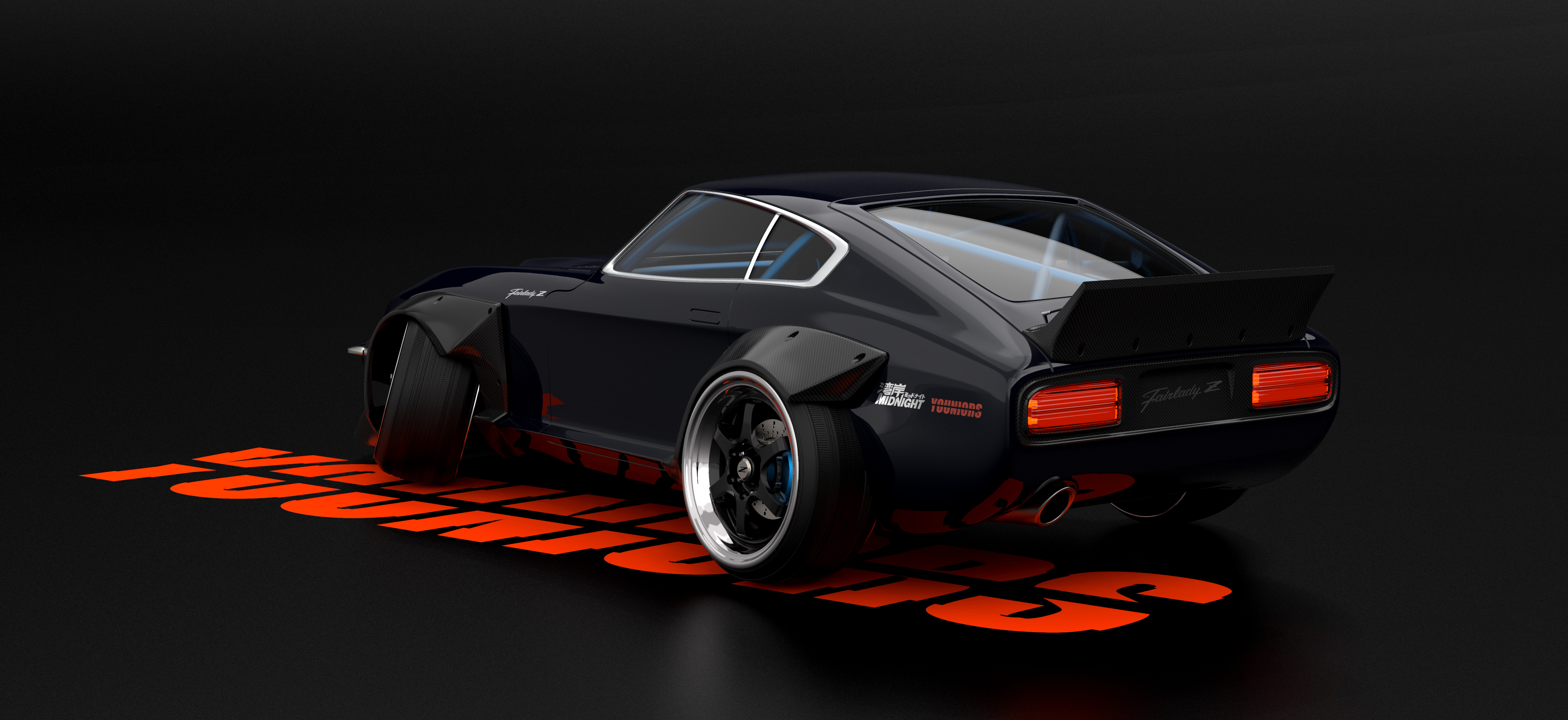 keyshot，tsplines，rhino，Automobile refitting，automobile，Modeling exercise，