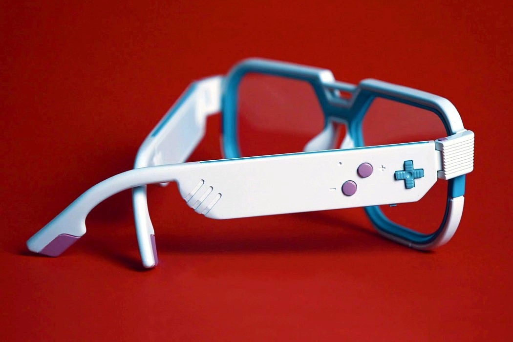 Mutrics GB-30，智能眼镜，游戏耳机，复古造型，防蓝光，