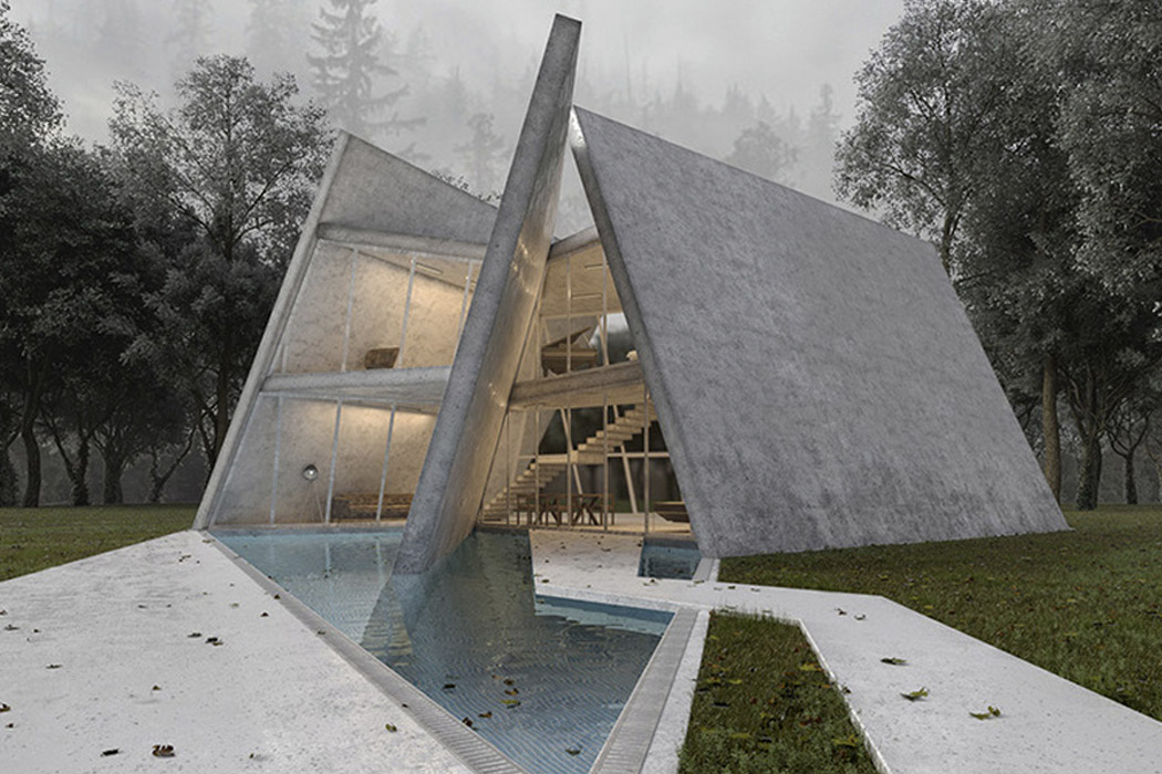 MADO Architects，Architectural design，concrete，