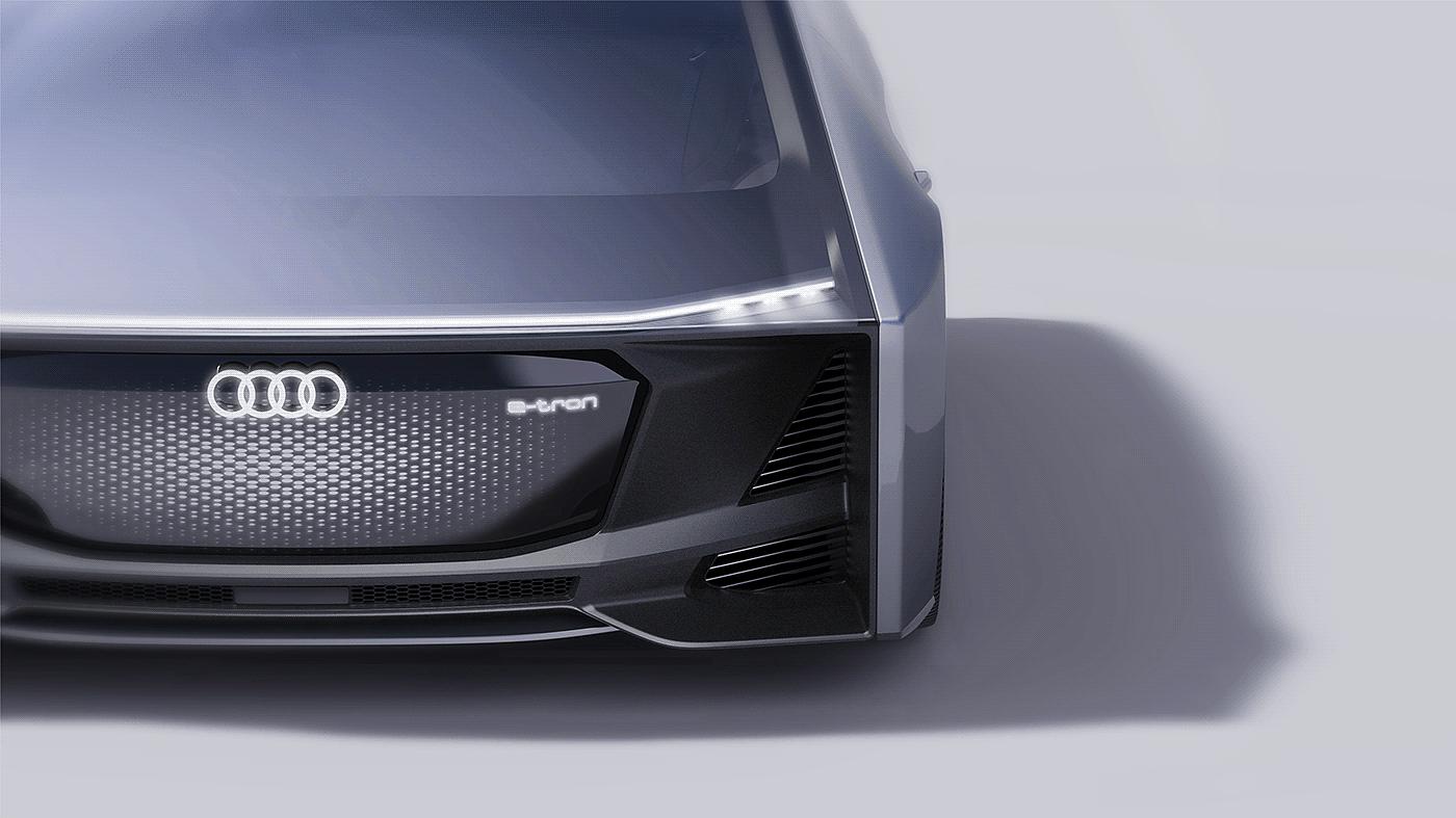 Audi e-tron GT，Automobile design，Hand drawn，