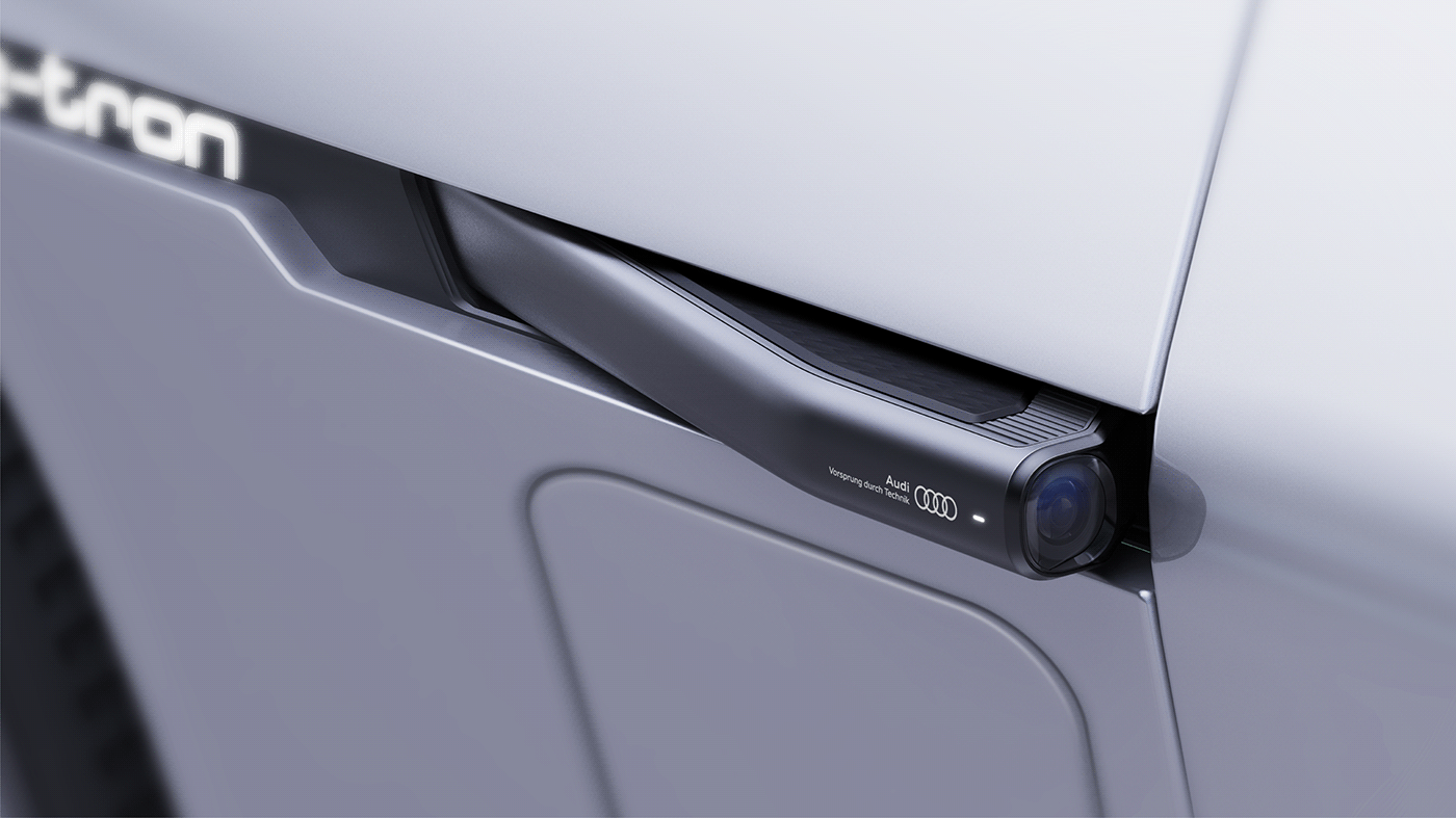 Audi e-tron GT，Automobile design，Hand drawn，