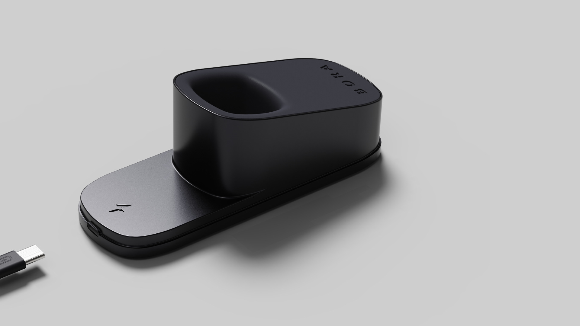 BORA wireless，hair drier，black，