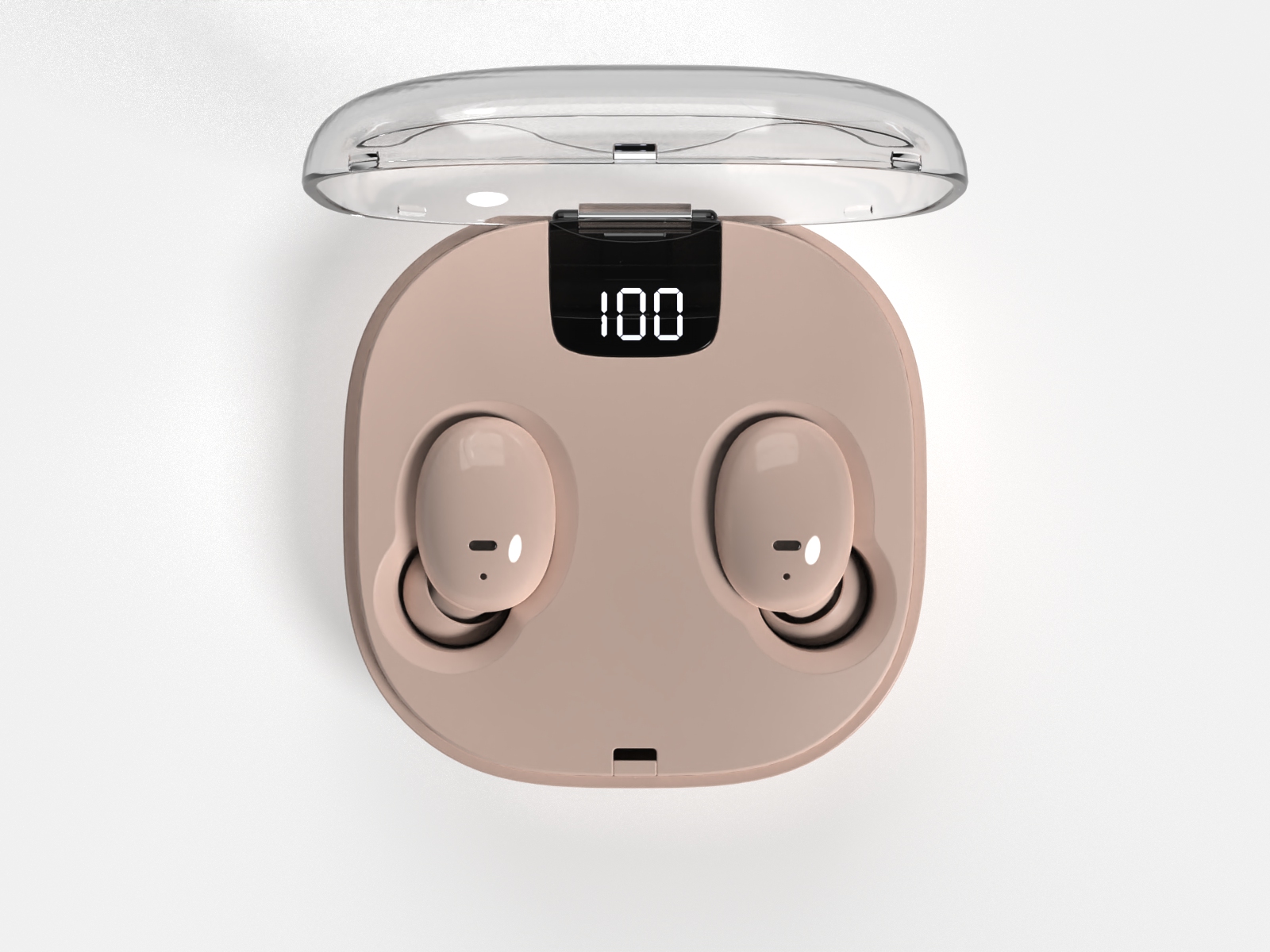 无线耳机,复古,圆润,简洁,产品设计