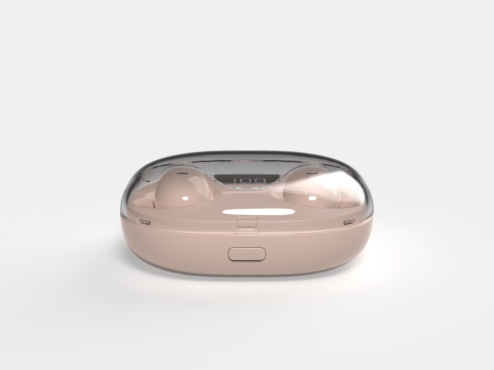 无线耳机,复古,圆润,简洁,产品设计