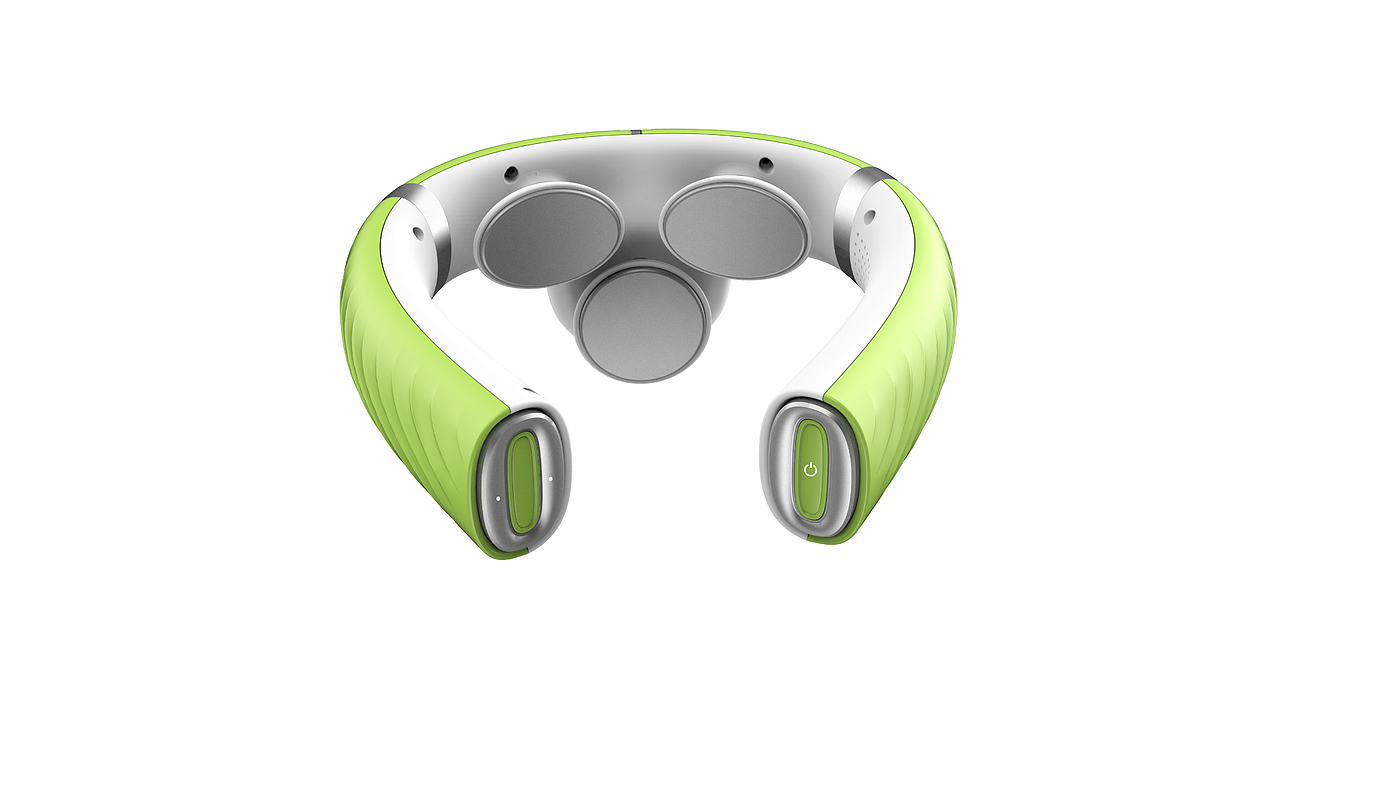 Massage apparatus，product design，Sunrise impression，