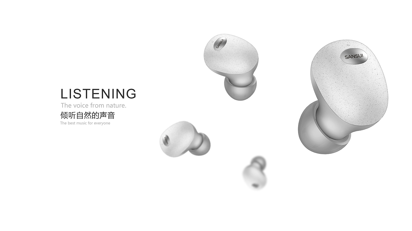 product design，industrial design，Sunrise impression，headset，Bluetooth headset，