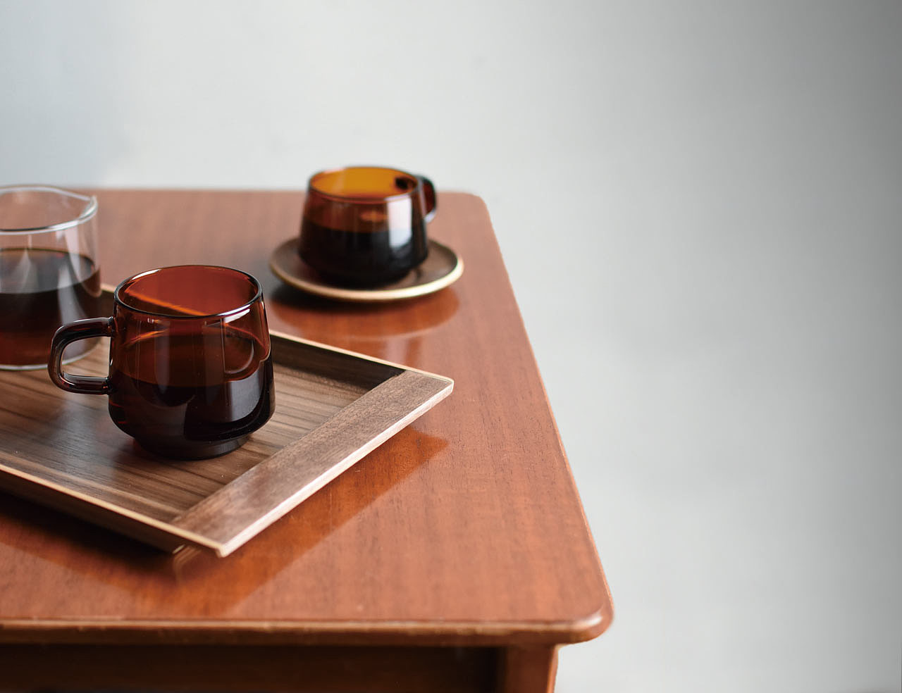 heat-resisting，Glass，SEPIA，Japan，COMMAND，glass，Tray，