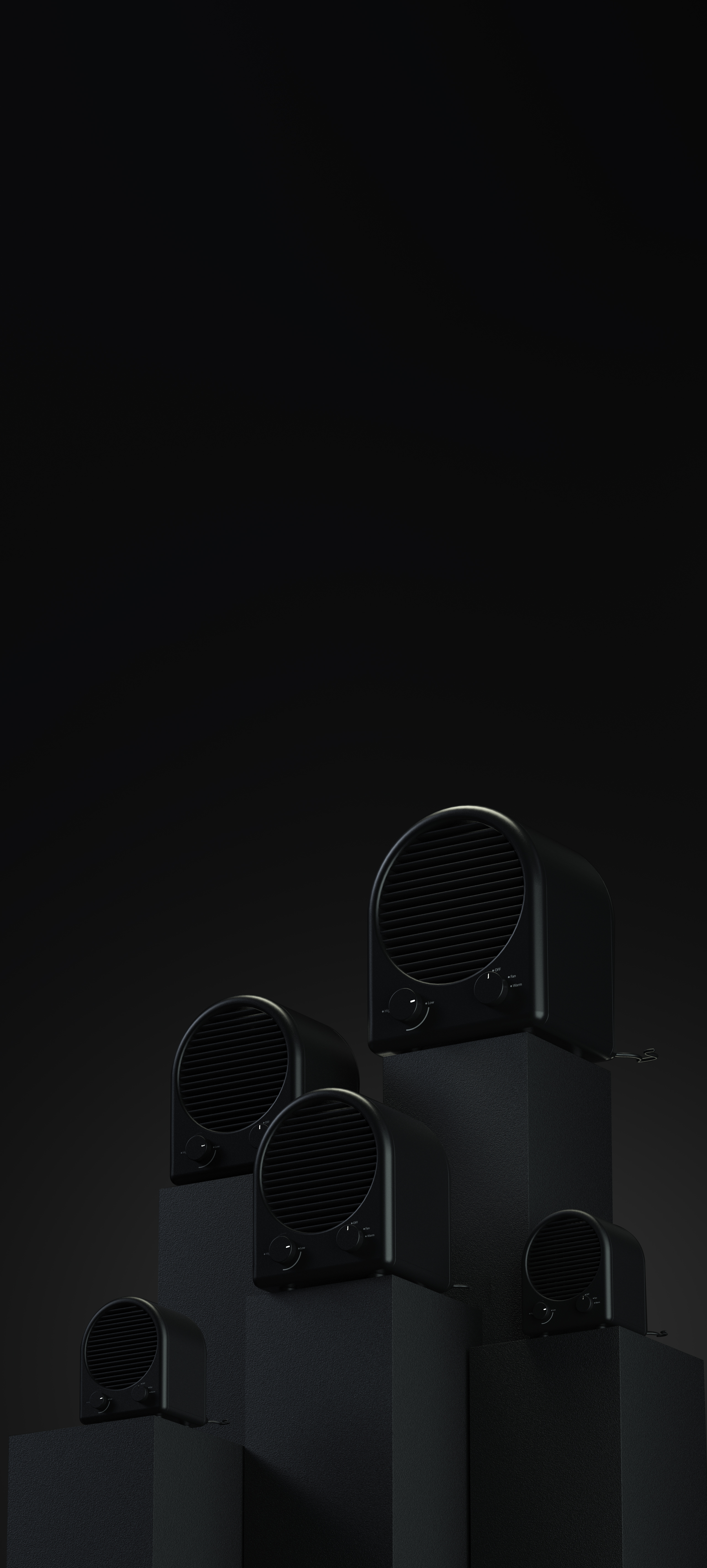 Air heater，desktop，Render，