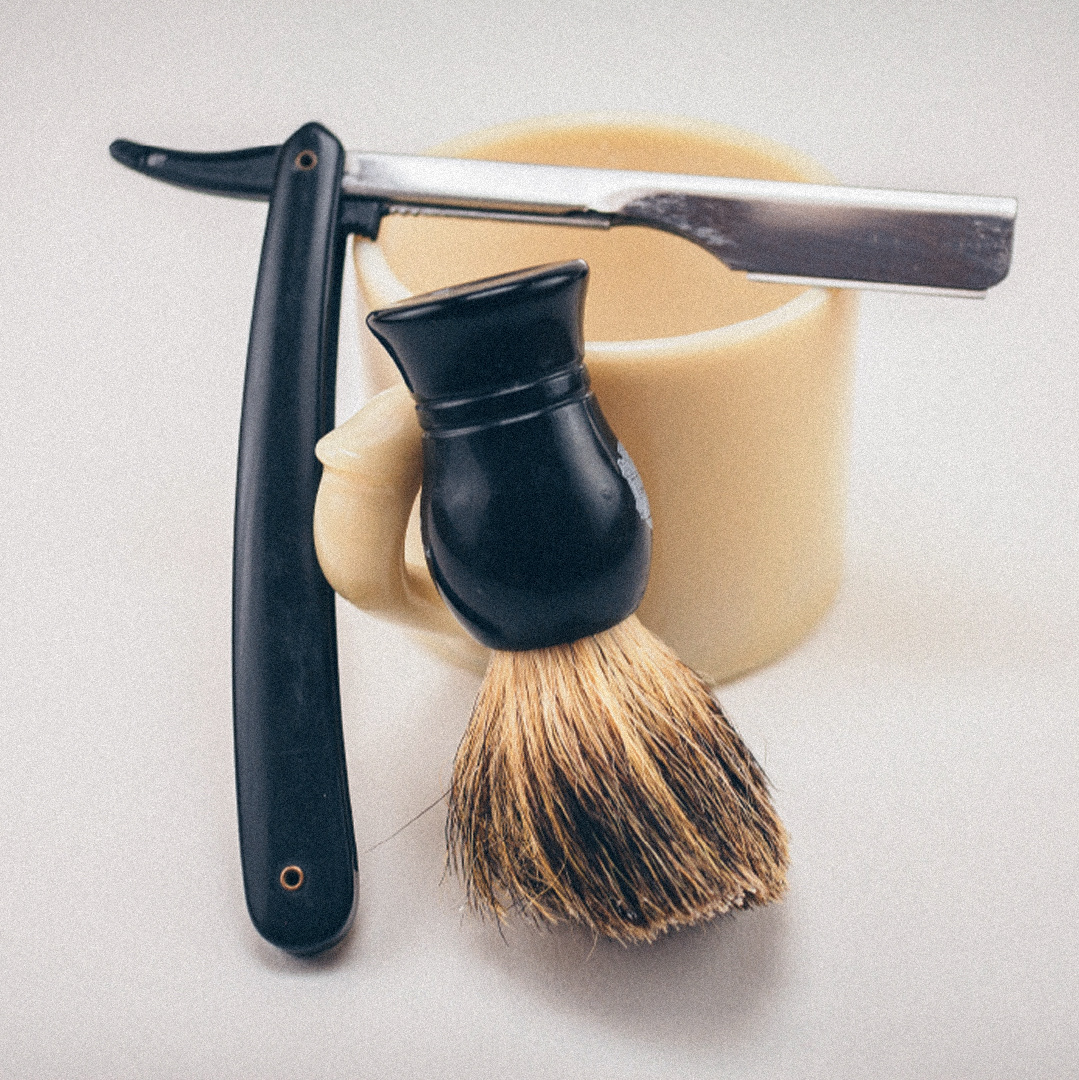 razor，GROOMONY，Electric straight shaver，black，modification，