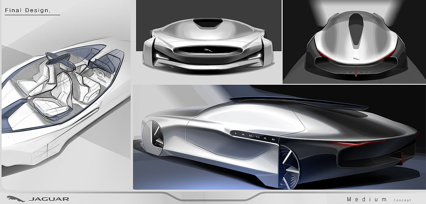 jaguar，汽车设计，概念设计，