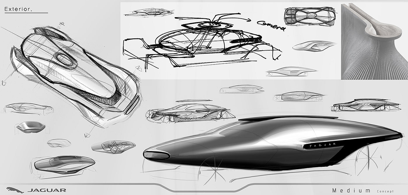 jaguar，汽车设计，概念设计，