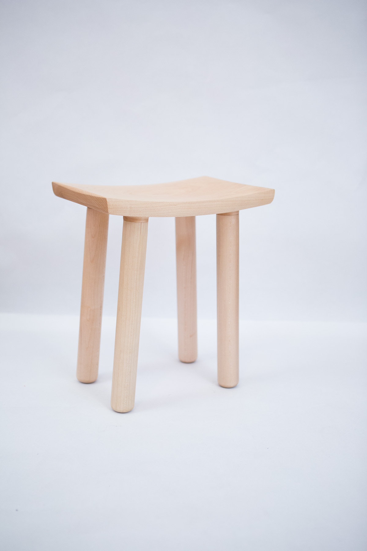 muji，furniture design ，wooden ，stool，
