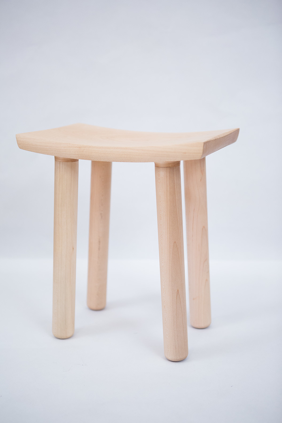 muji，furniture design ，wooden ，stool，