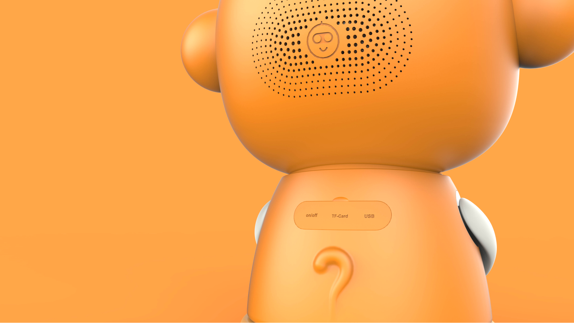 Early education machine，Sunrise impression，industrial design，product design，intelligence，robot，monkey，