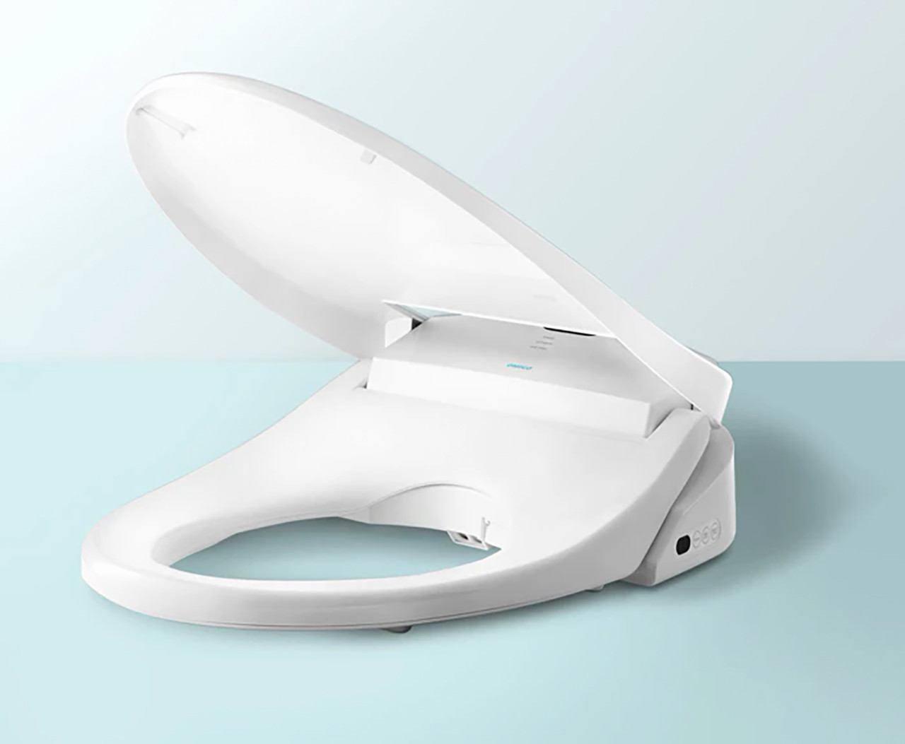 Sit down，closestool，white，hygiene，intelligence，Toilet cover，