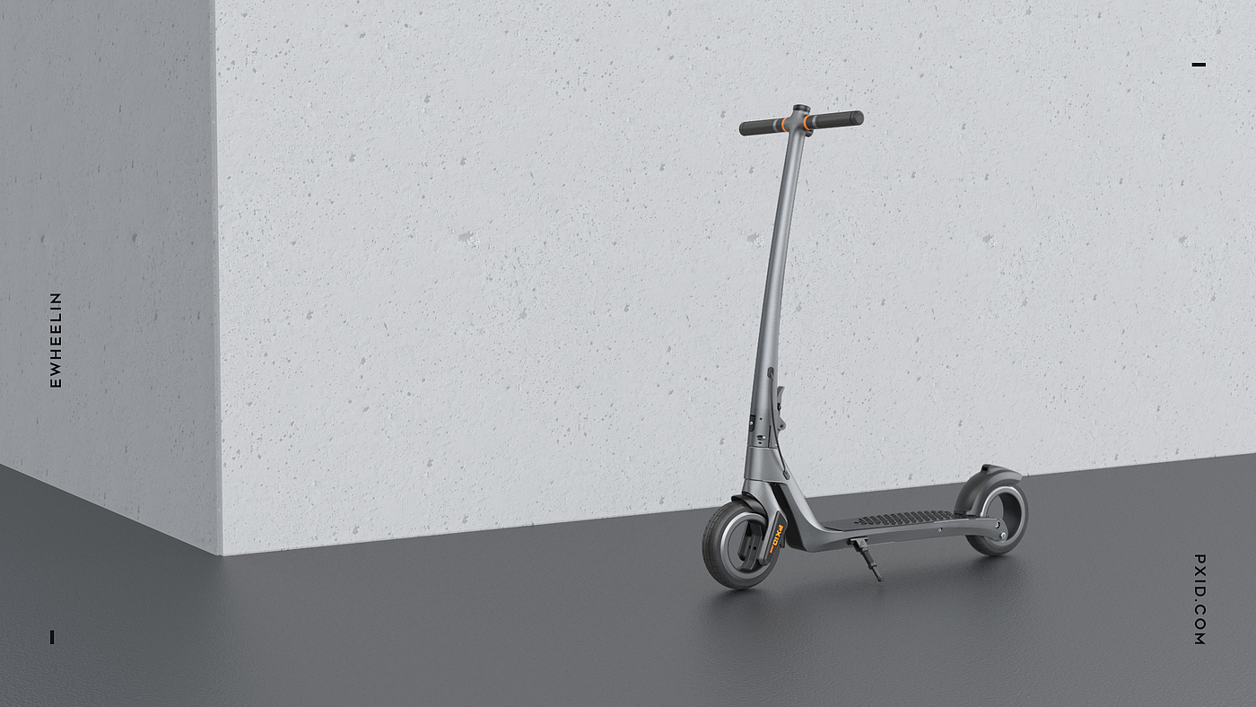 Design of electric scooter，Scooter design，Electric vehicle design，Design of transportation tools，