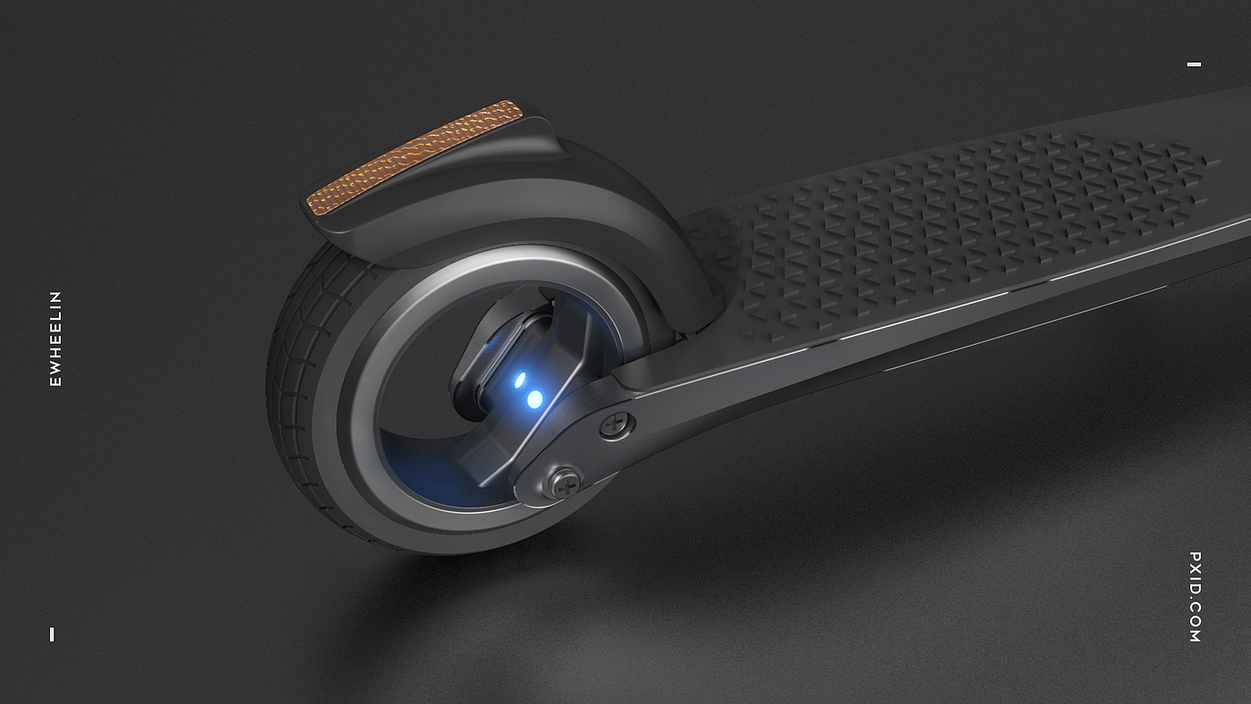 Design of electric scooter，Scooter design，Electric vehicle design，Design of transportation tools，