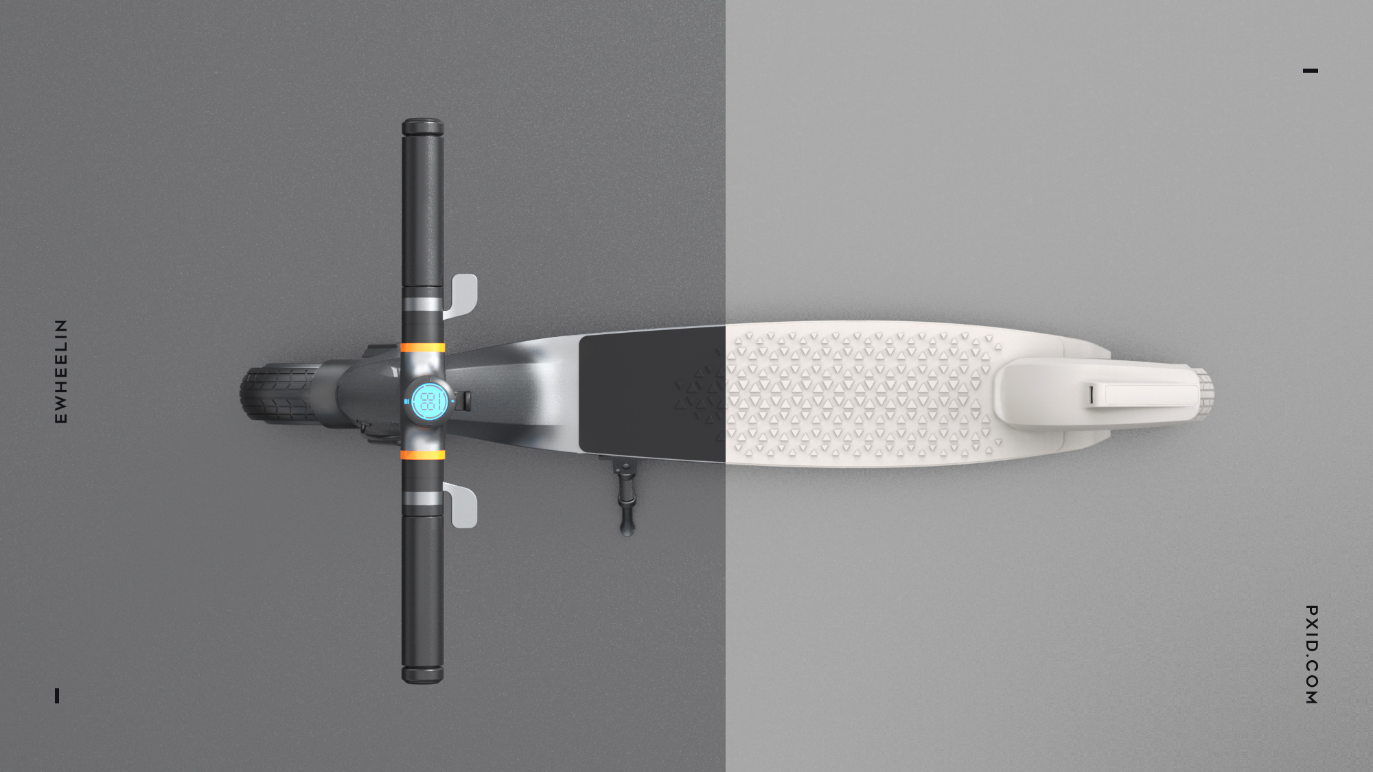 Design of electric scooter，Scooter design，Electric vehicle design，Design of transportation tools，