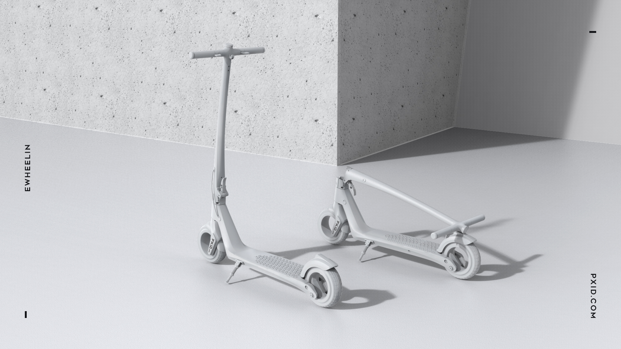 Design of electric scooter，Scooter design，Electric vehicle design，Design of transportation tools，