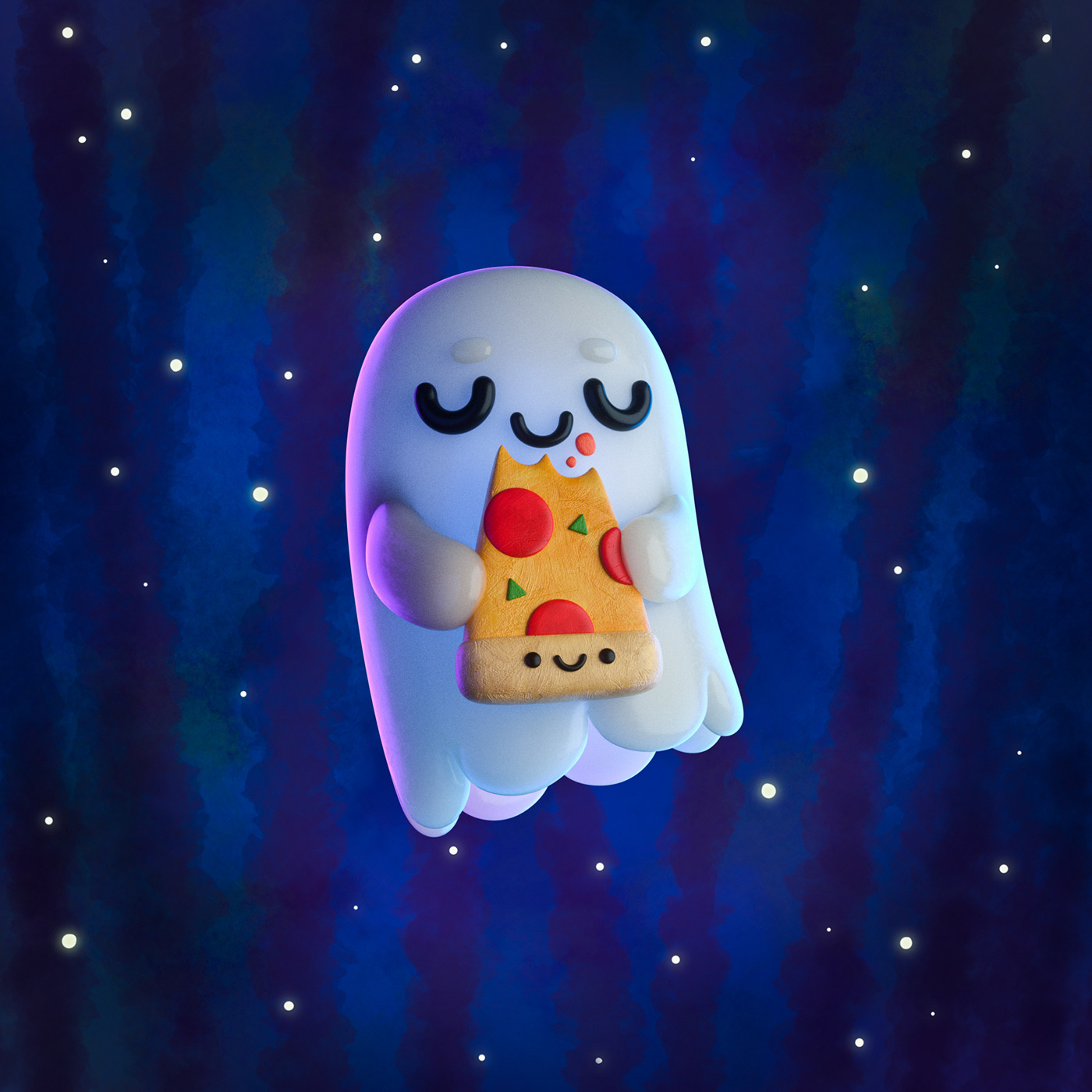 Cartoon，c4d，Character design，