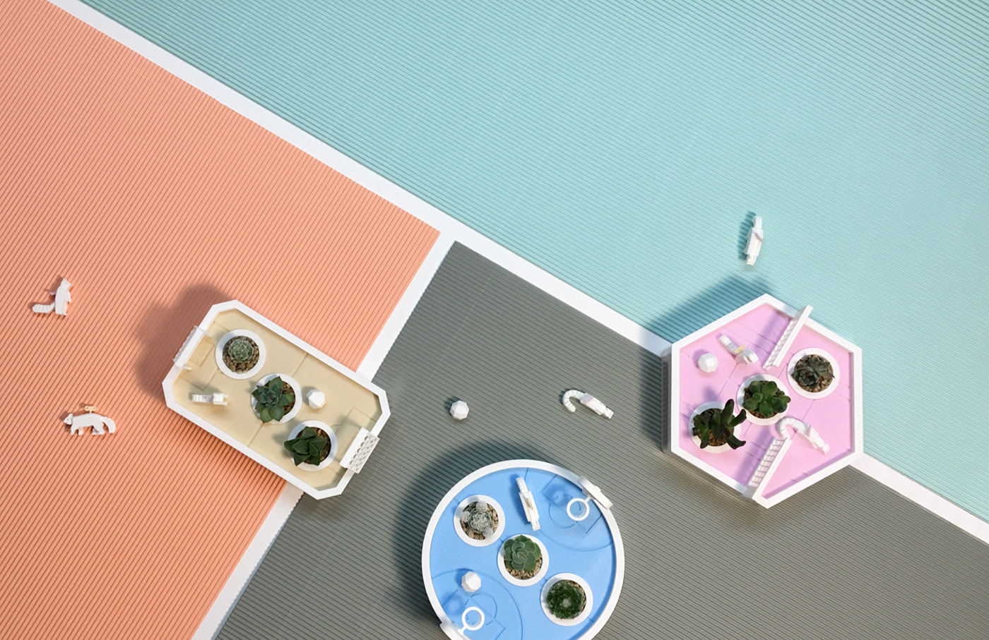 Neverland，Plant Kit，Fleshy，3D printing，