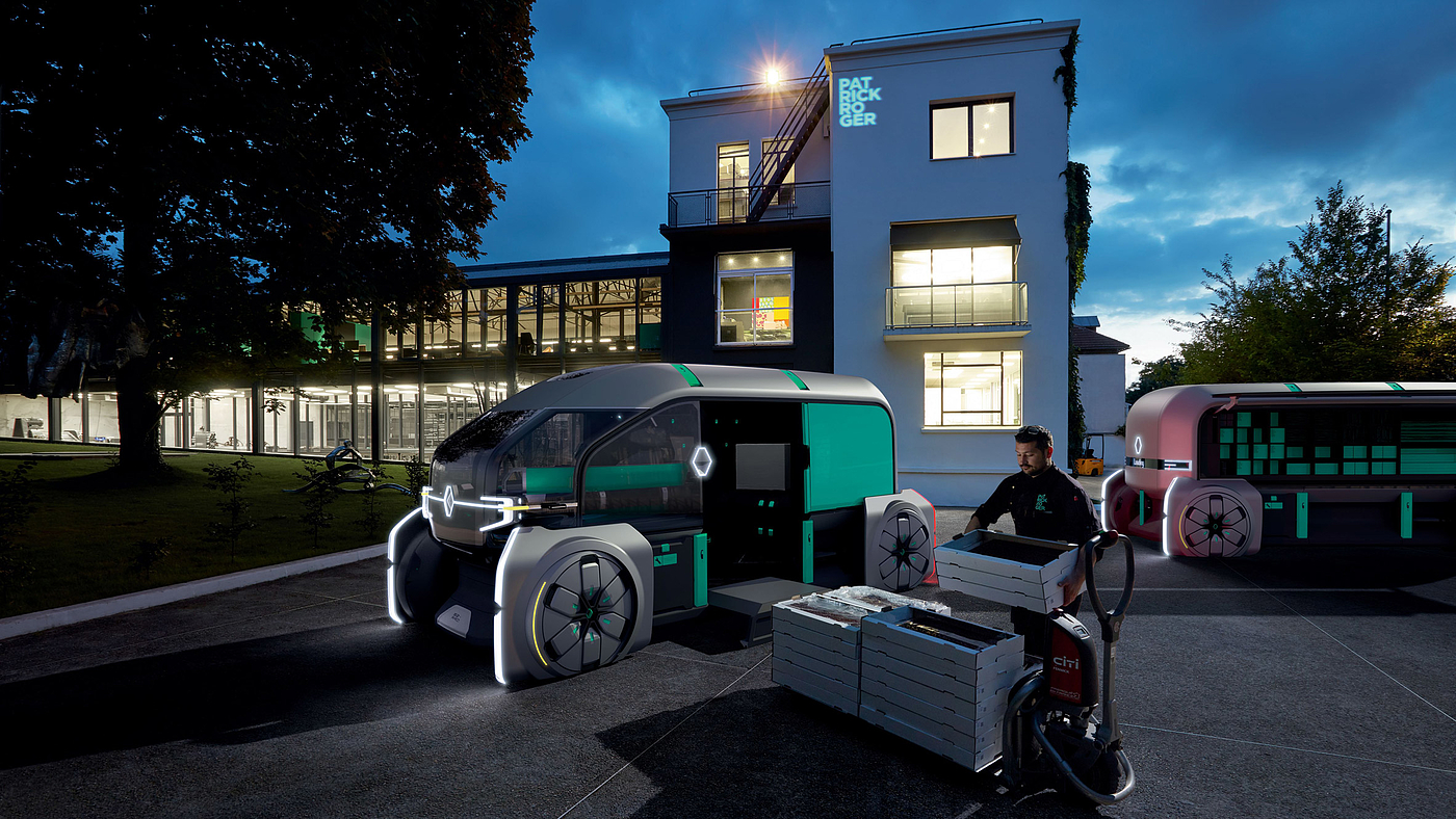 Driverless，Mail cabin fleet，modularization，