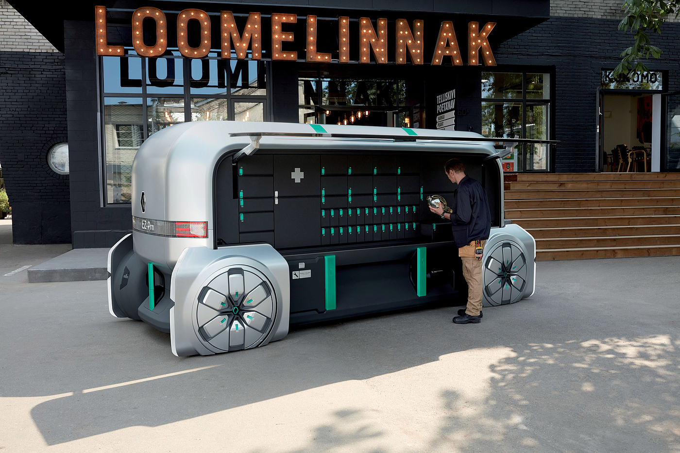 Driverless，Mail cabin fleet，modularization，