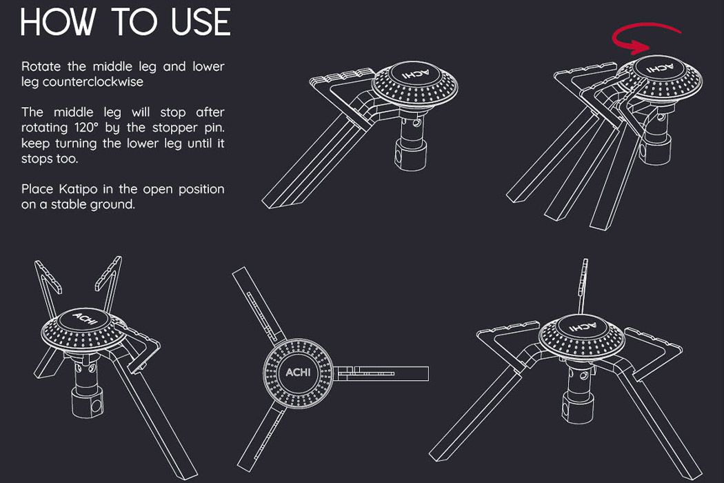 Tiny Kitchen，Mini stove，black，