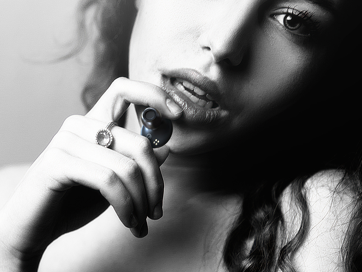 HOO，Bluetooth headset，black，