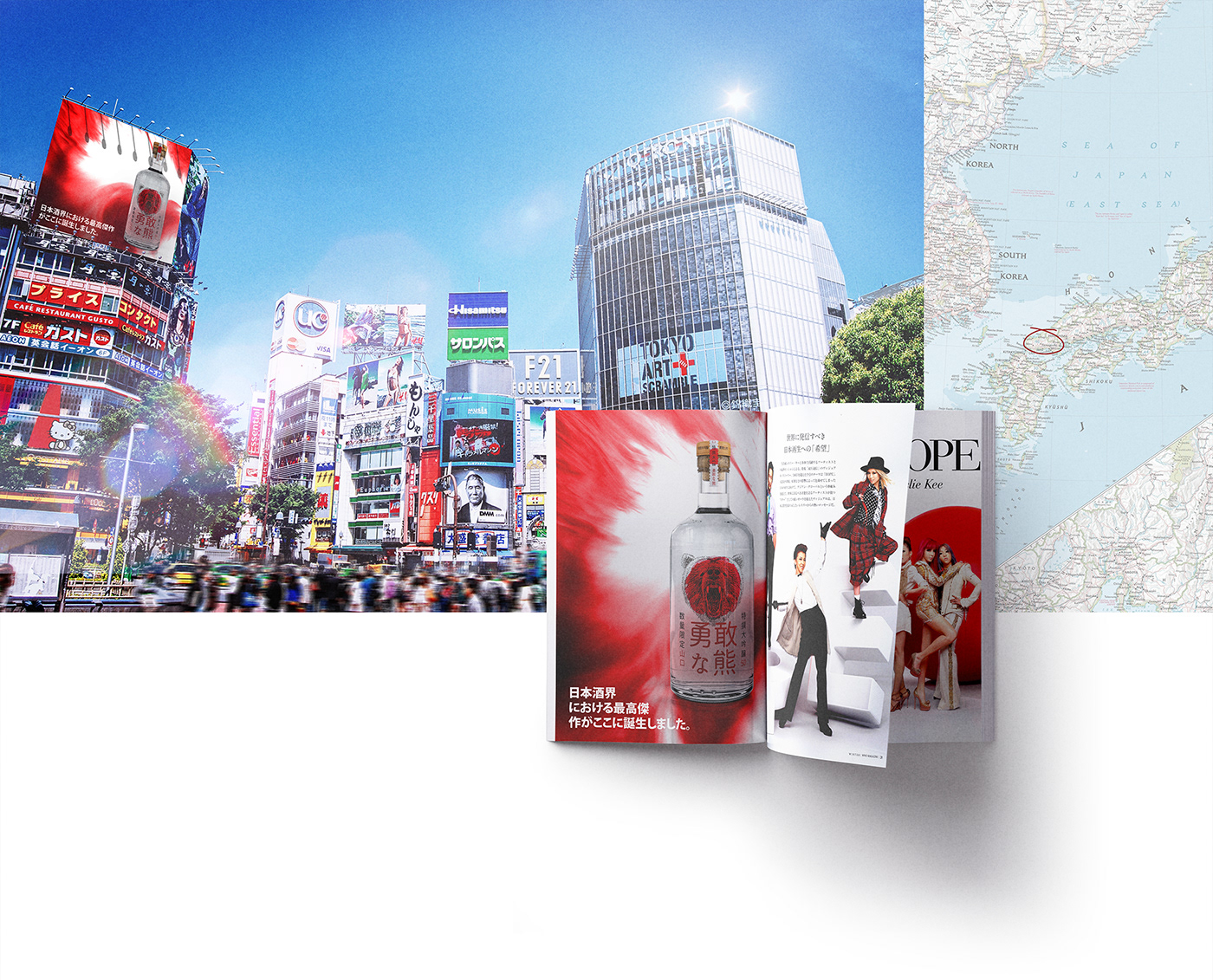 Glass，packing design，Xiong Qing wine，