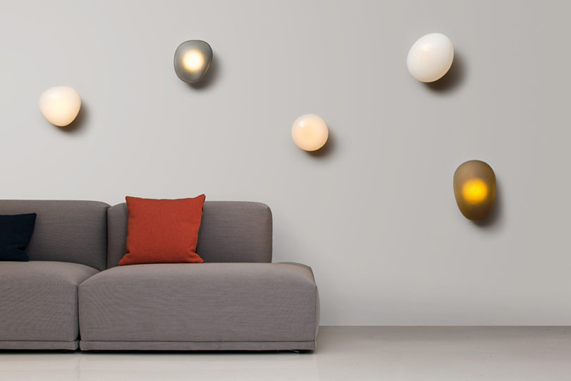 pebble，Lamp design，Home appliance design，