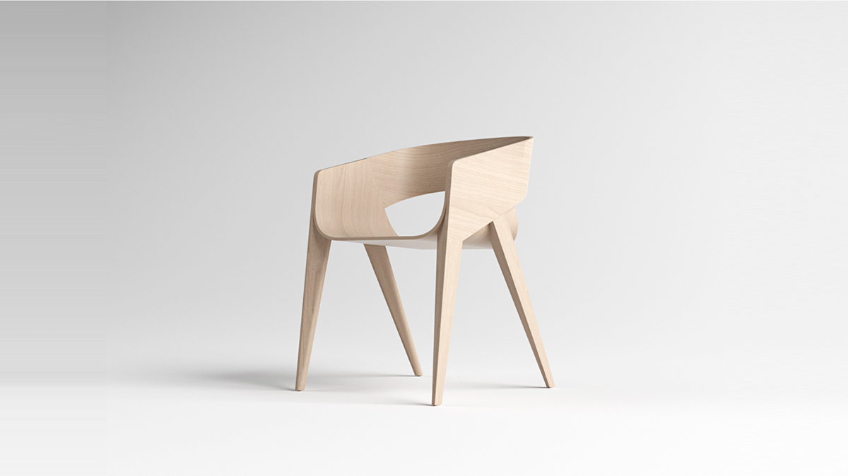 chair，oak，manual，