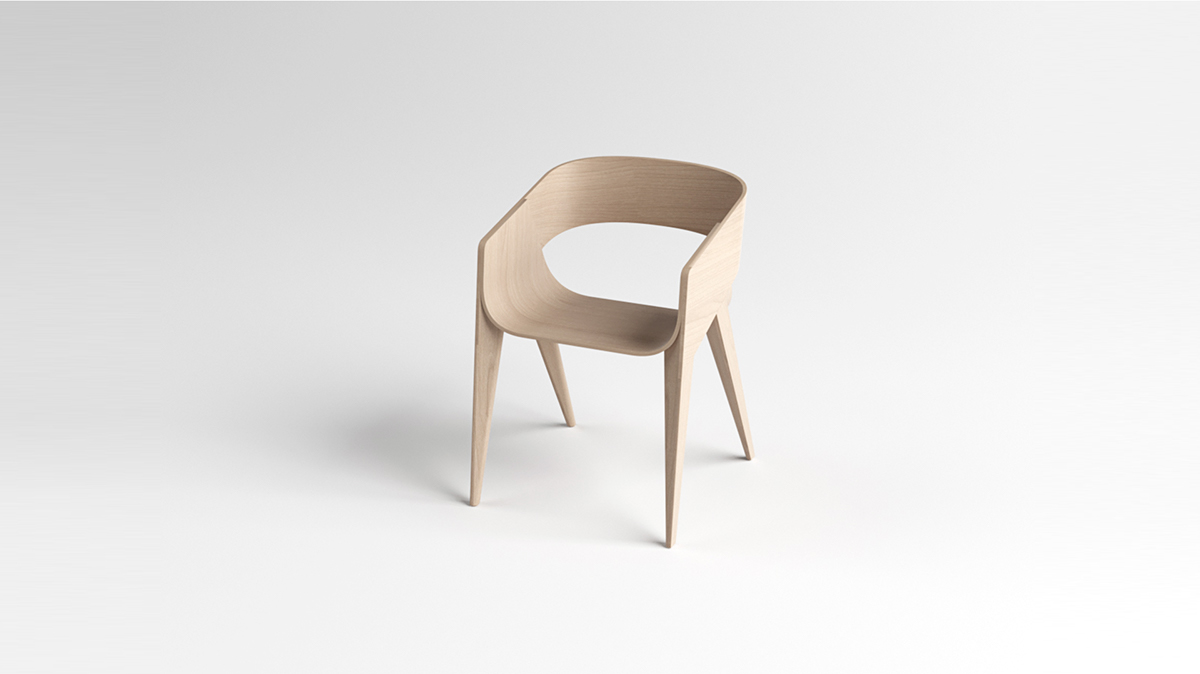 chair，oak，manual，