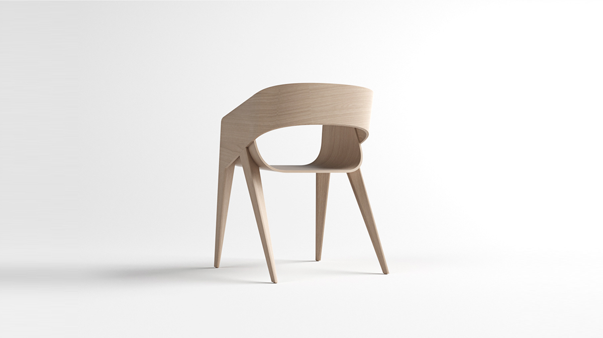 chair，oak，manual，