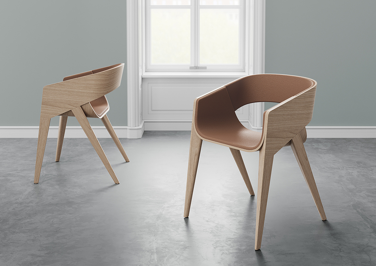 chair，oak，manual，