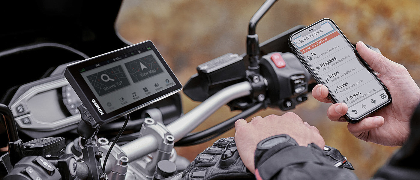 motorcycle，monitor，Global positioning system，