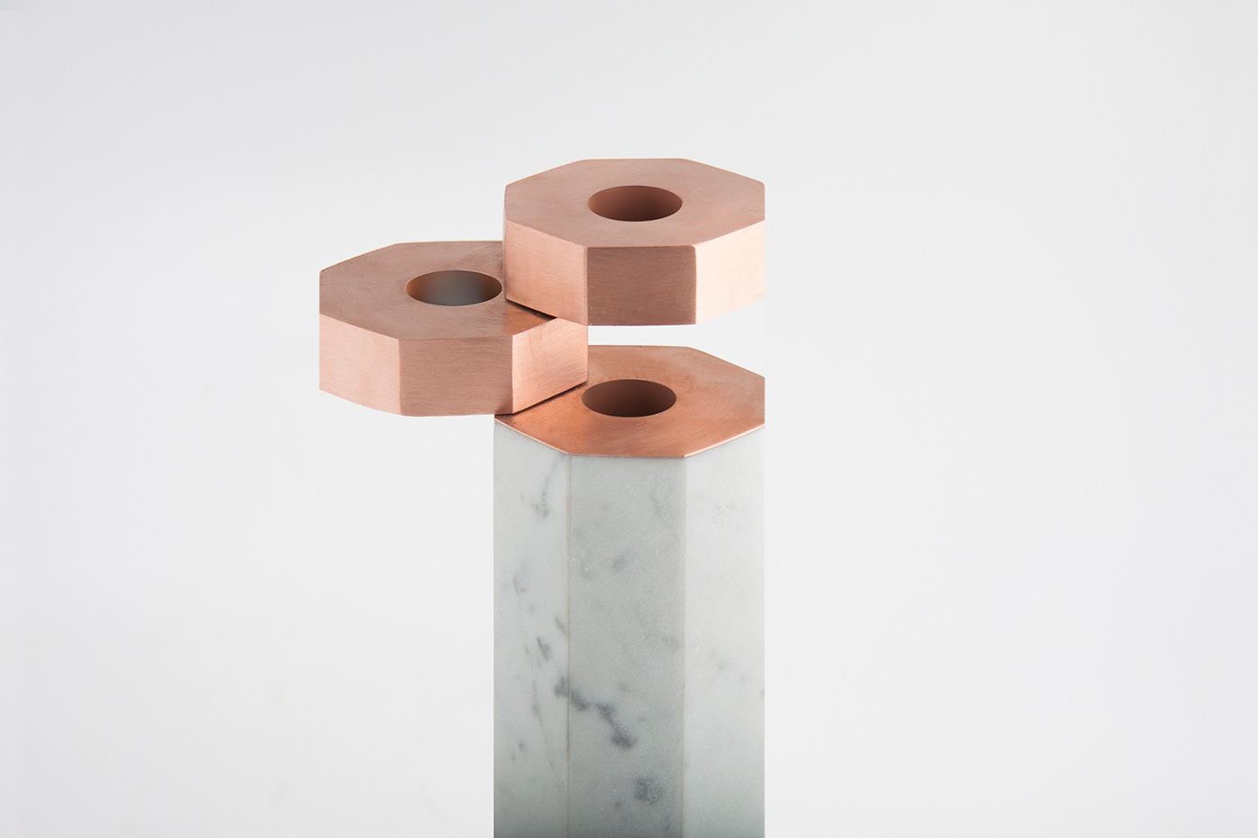 Candlestick，vase，Octagonal，