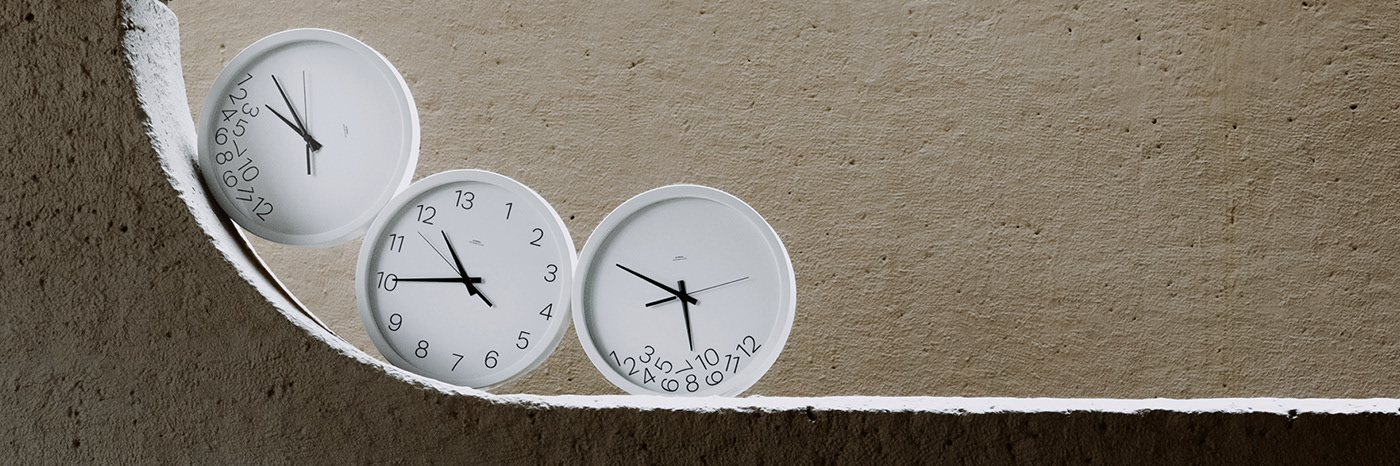 Font design，life，Clock，