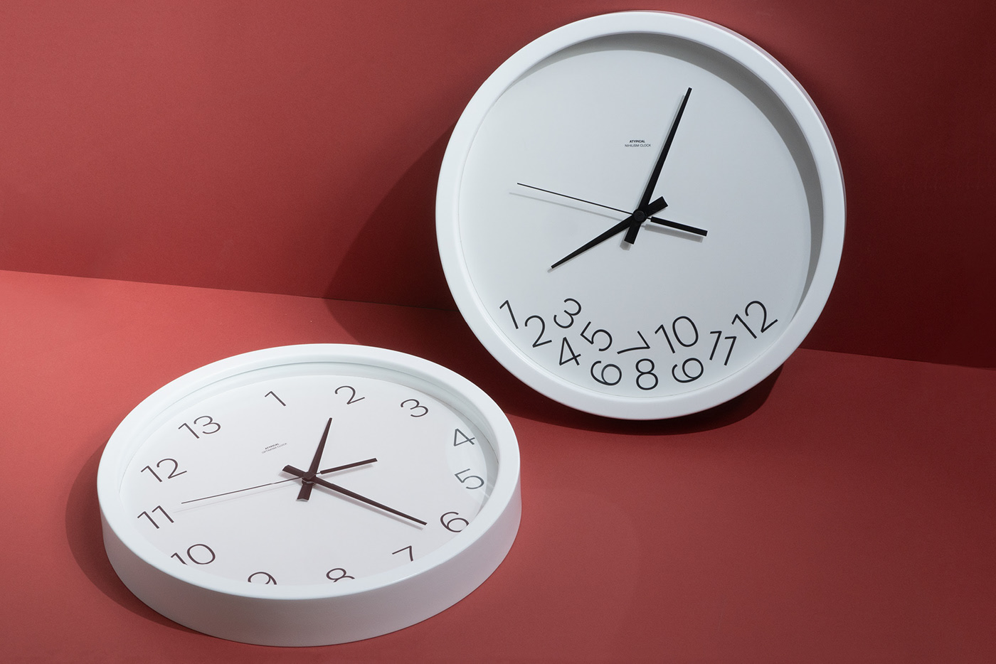 Font design，life，Clock，