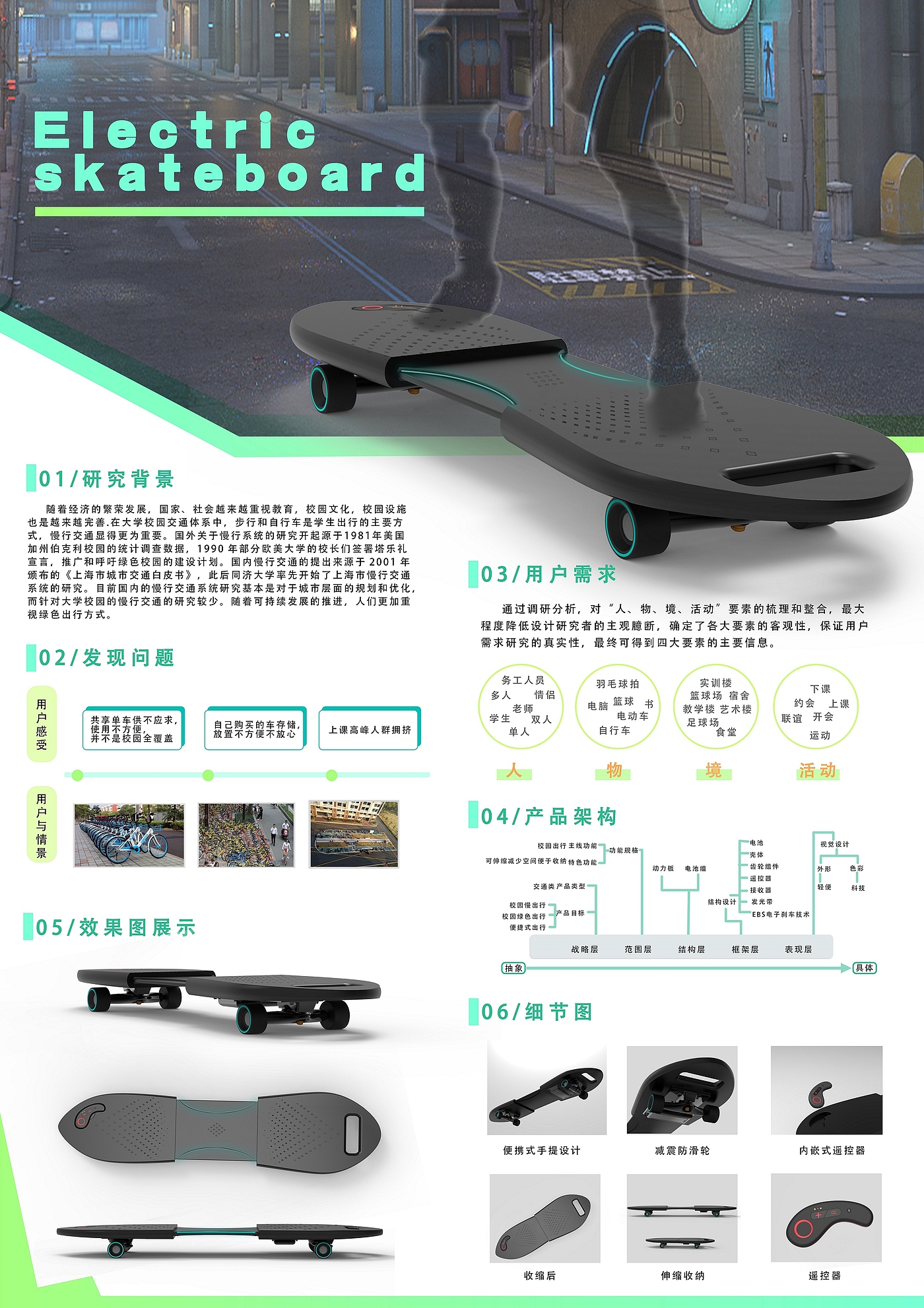 Electric scooter，