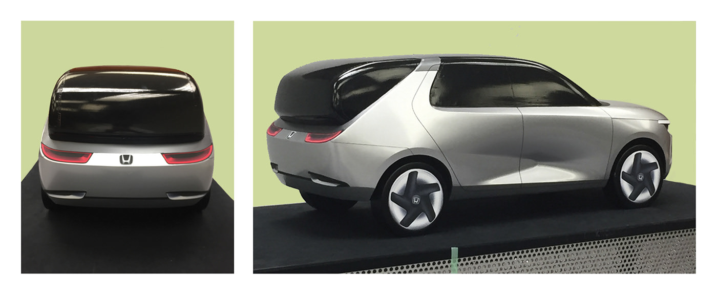 vehicle，Honda，Hand drawn，concept，HRV，