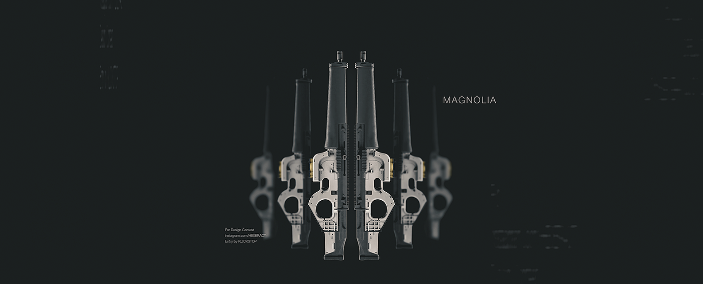 game，arms，Futurist，science fiction，concept，gun，
