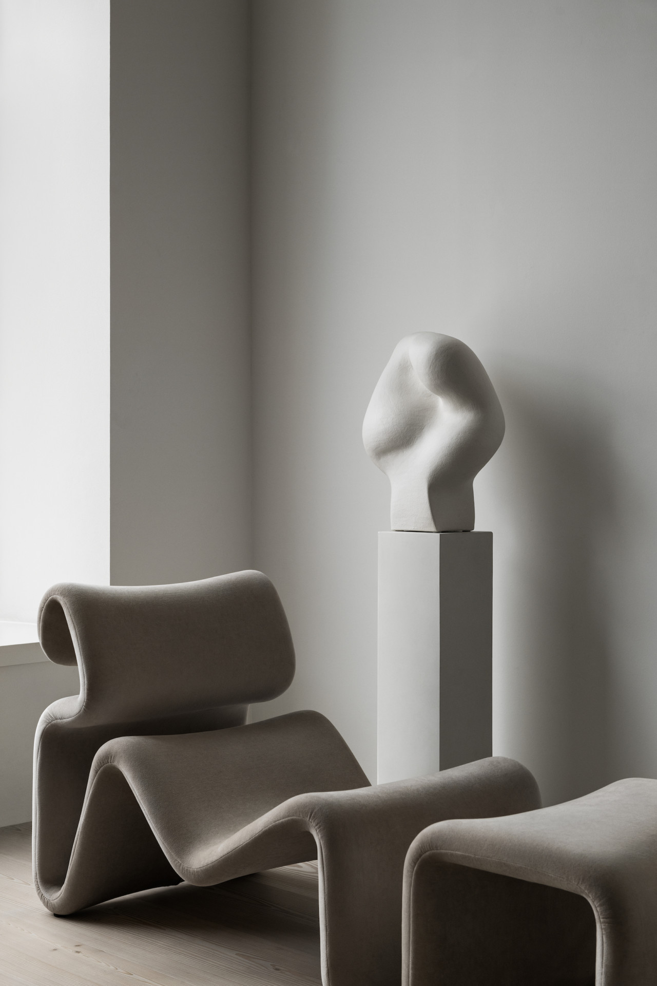 chair，bend，steel，Textile，1970s，