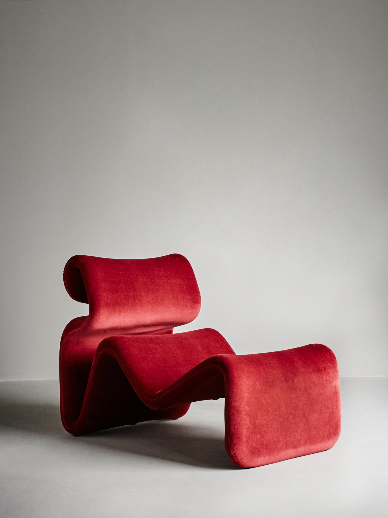 chair，bend，steel，Textile，1970s，